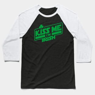 Saint Patrick's Day Kiss Me I'm Irish Baseball T-Shirt